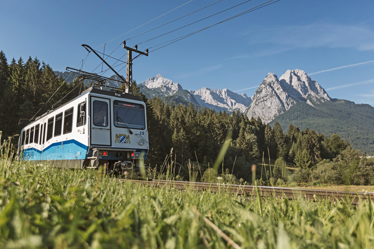 Zahnradbahn Talstrecke - ZugspitzCard - günstiger Urlaub im 